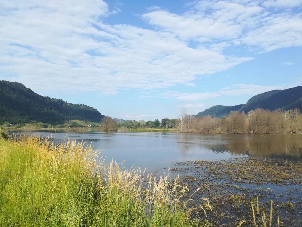 Ferienwohnung Resi Mit Traumhaftem Seepanorama Steindorf am Ossiacher See Extérieur photo